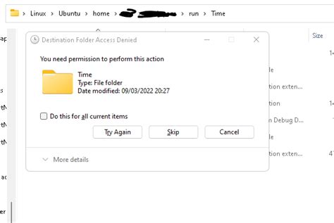 Fix Windows Subsystem for Linux (WSL) File Permissions.